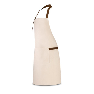 HOLM. Avental em 100 algodão canvas (320 g/m²) com detalhes em metal